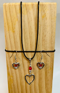 CS - SCF Jewelry Designs - Earrings & Necklace Set