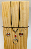 CS - SCF Jewelry Designs - Earrings & Necklace Set