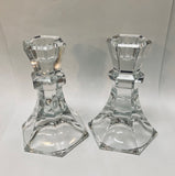 Crystal Taper Holders Set of Two - 2 Styles Available