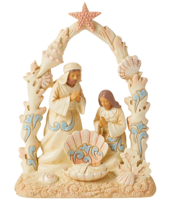 Coastal Nativity Figurine - by Jim Shore