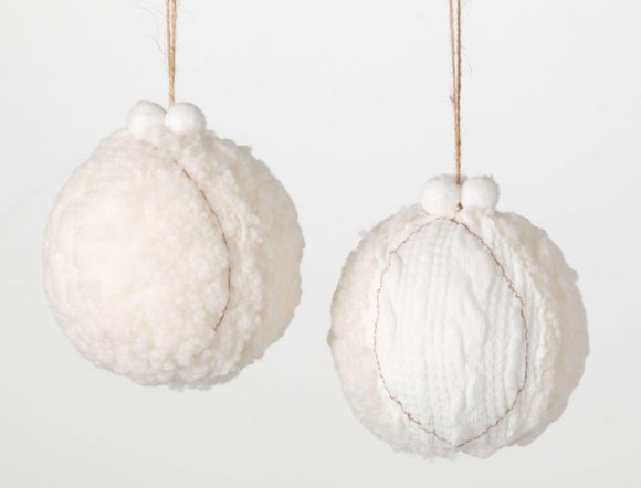 Sherpa Ball Ornament