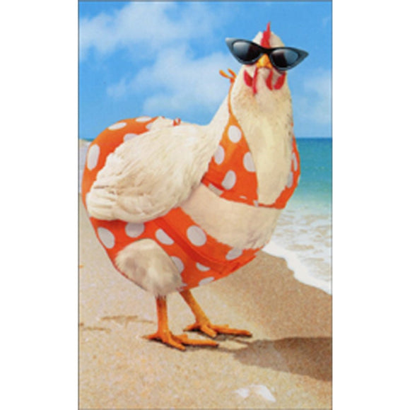 Card - AP/Enclosure - Bikini Chicken