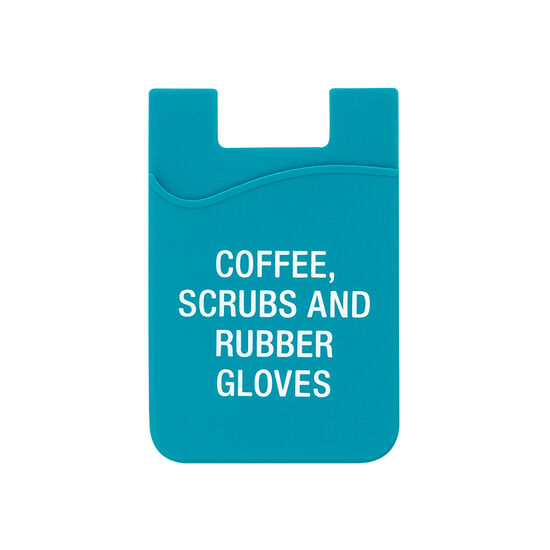 Coffee Scrubs Phone Pocket