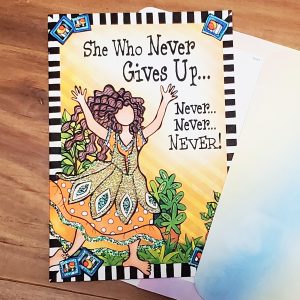 Card - Suzy Toronto/Special Woman: She Who Never Gives Up...