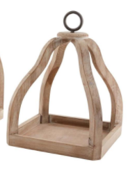 Wood Lantern - 2 Sizes