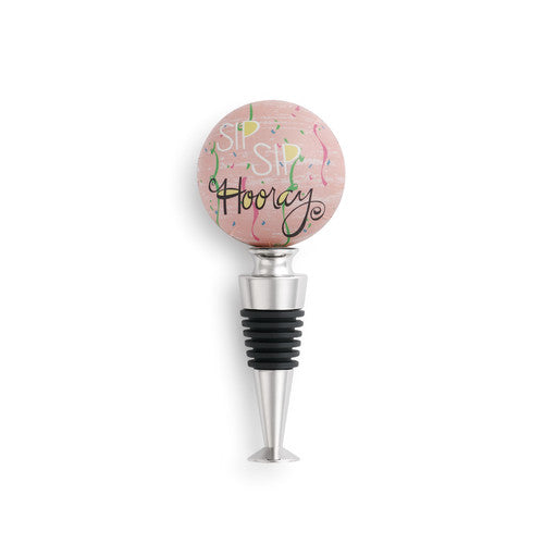 Sip Sip Hooray Bottle Stopper