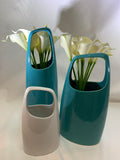 Handle Vase Tall - Teal