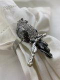 Jeweled Parrot Napkin Ring